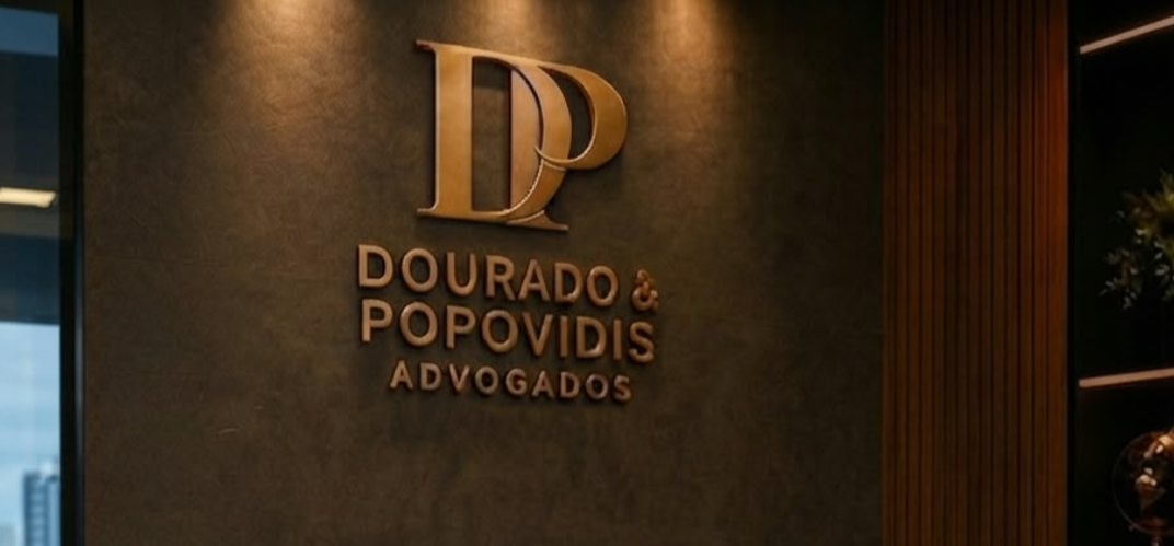 Marca Dourado & Popovidis Advogados no escritório